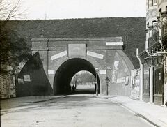 H01076 Old St. Andrews Arch, Hastings looking north ( pre 1897) - Flickr - East Sussex Libraries Historical Photos.jpg